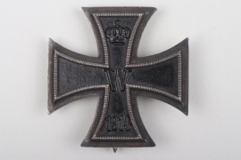 1914 Iron Cross 1st Class - Verdun engraving - awarded by Wilhelm II.