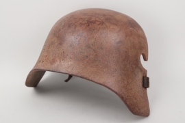 WW1 German armour helmet shield