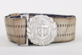 Kriegsmarine officer's dress belt and buckle for officials