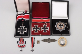 1957 type Knight's Cross winner grouping to a Kriegsmarine member