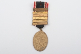 Kyffhäuser War Commemorative Medal 1914/1918 with six battle clasps