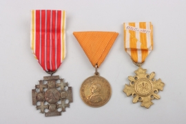 Three medals Vatican city