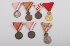 Austria-Hungary - lot of seven badges