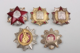North Korea - lot of medals & decorations