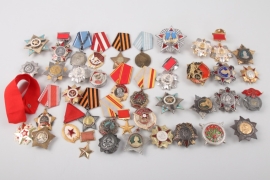 Russia - lot of medals & decorations - reproductions