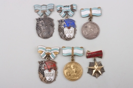 Russia - lot of  medals & decorations