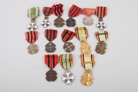 Belgium - Lot of medals & decorations