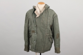 Wehrmacht grey reversible winter parka - Rb-numbered