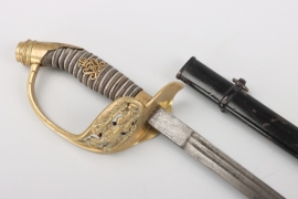 Prussian infantry officer's sword IOD 89 with Damascus blade - Eickhorn