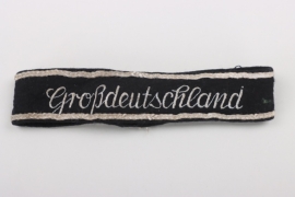 Heer cuff title "Großdeutschland" - EM/NCO type