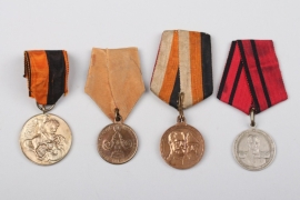 Russia - Lot of four medals