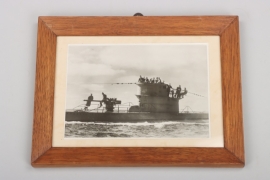 Kriegsmarine - framed PK photo "U-Boot "13.12.42"
