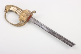 Kaiserliche Marine officer's sword with ivory handle - WKC
