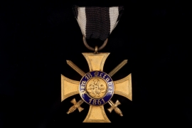 Prussia - Crown Order 4th Class with Swords, 2nd Type
