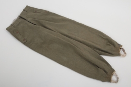 Waffen-SS assault gunner's trousers
