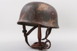 Restored Luftwaffe M38 paratrooper helmet