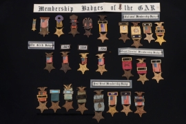 USA - Collection of  G.A.R. Badges