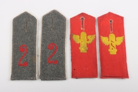 Bavaria two pairs of shoulder boards