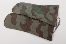 Wehrmacht camo winter mittens - Rb-numbered