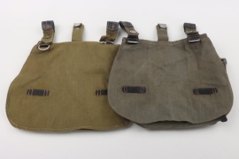 2x Wehrmacht M31 bread bag (J. C. Runken + Sachs & Deichselberg)