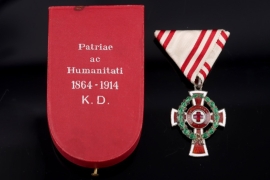 Austria-Hungary - Decoration for Services to the Red Cross 2nd Class