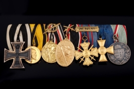 Medal Bar with Wurttemberg - Military Merit Medal