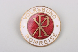 "Volksbund Romreise" Membership Badge