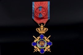 Romania - Order of the Star, Officer’s Cross with Swords