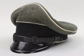 Waffen-SS (converted) visor cap EM/NCO - Schellenberg