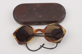 Luftwaffe sun goggles with case - Carl Zeiss Jena
