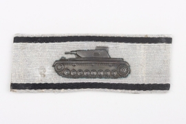 Tank Destruction Badge in Silver - mint