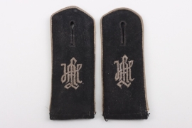 Waffen-SS shoulder boards "LAH" - EM type