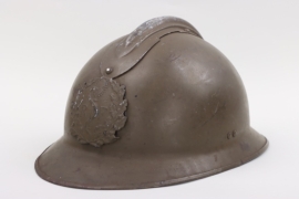 France - WW1 Adrian helmet "RF" field medical per