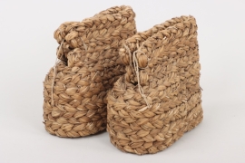 Wehrmacht braided straw shoe covers