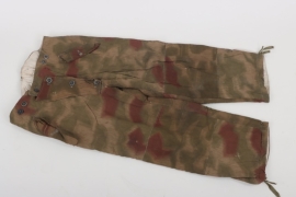 Wehrmacht reversible "tan & water" camo winter trousers