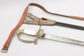 Sword for civil servants with hanger