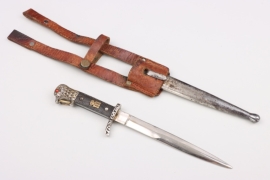 Romania - Army officer's dagger with hangers - MICHAEL I