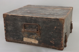 Wehrmacht  Wooden Box for Telefunken DKE - Batterie - Volksempfänger