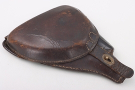 WWI pistol holster for P08 made from a french MLE 1873/1892 holster