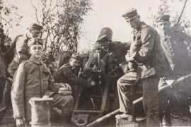 WWI Artillery photo album - Somme 1916