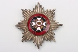 Württemberg star (badge) for the officer's ammunition pouch
