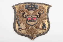 Principality Schwarzburg-Rudolstadt hand-embroidered coat of arms