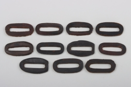 10 Leather washers for daggers