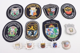 Federal Republic of Germany - Police insignia lot
