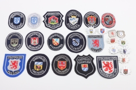 Federal Republic of Germany - Lot of Police insignia