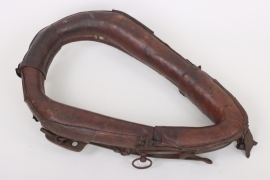 WW1 leather horse collar - 1917