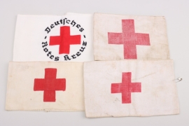 German Red Cross three armbands