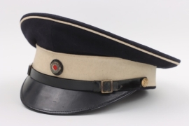 Seebataillon officer's visor cap