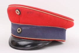 Prussia - officer's visor cap Husaren-Regiment “von Zieten”