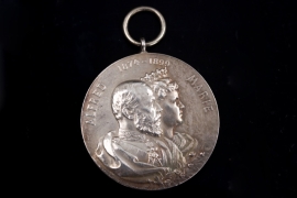 Saxony - Herzog-Alfred-wedding medal 1899